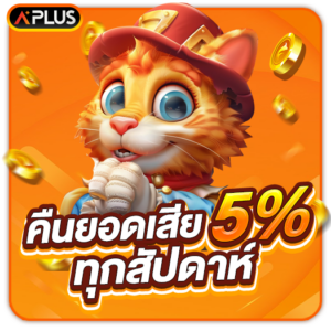 คืนยอดเสีย 5% ทุกสัปดาห์